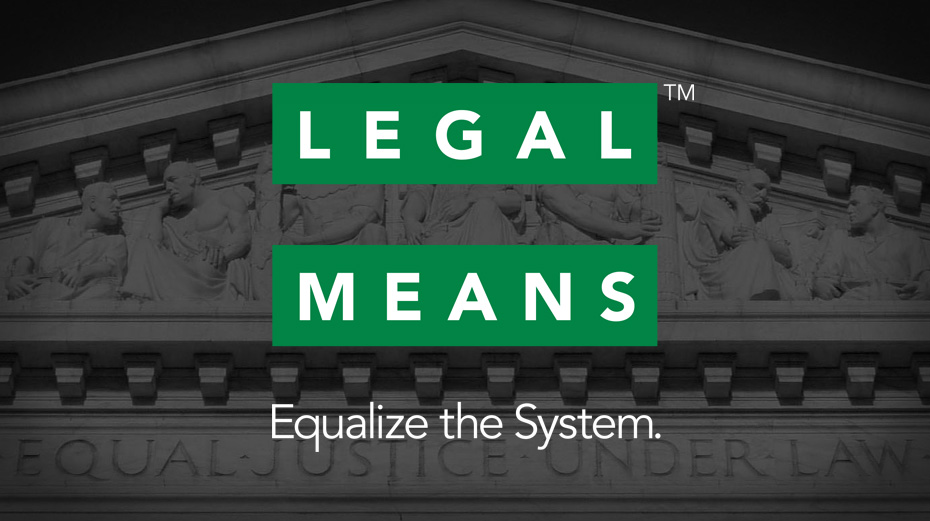 Legal Means Logo Design