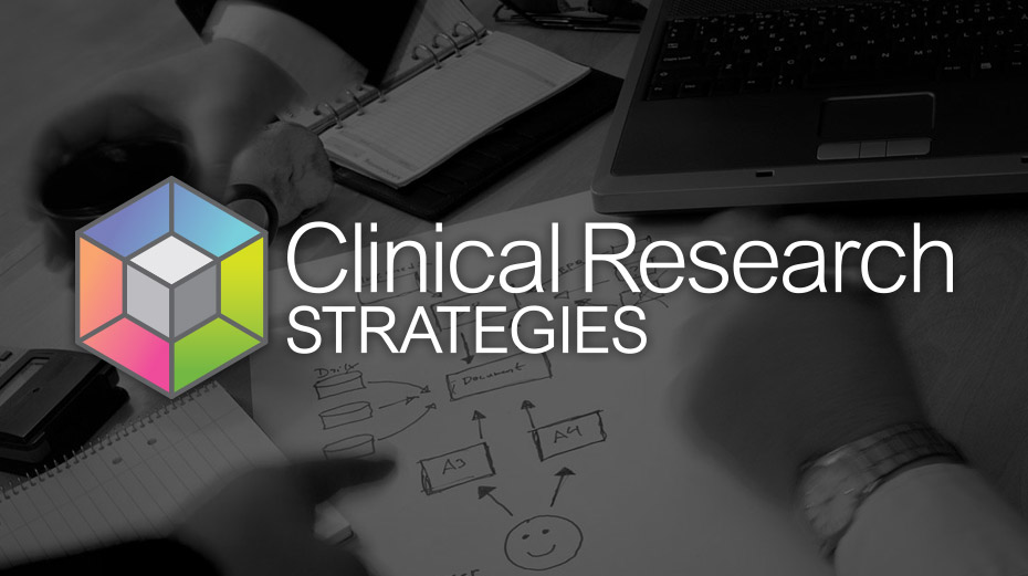 Clinical Research Strategies Logo Design