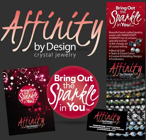 Affinity by Design montage of branding samples