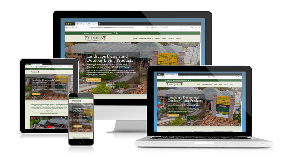 Allgreen Outdoor Living Website