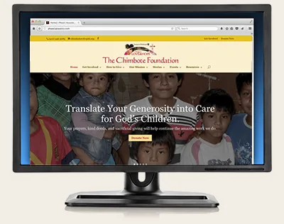 Chimbote Foundation web page