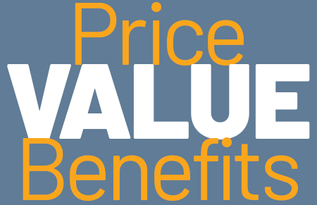 Price, Value, Benefits